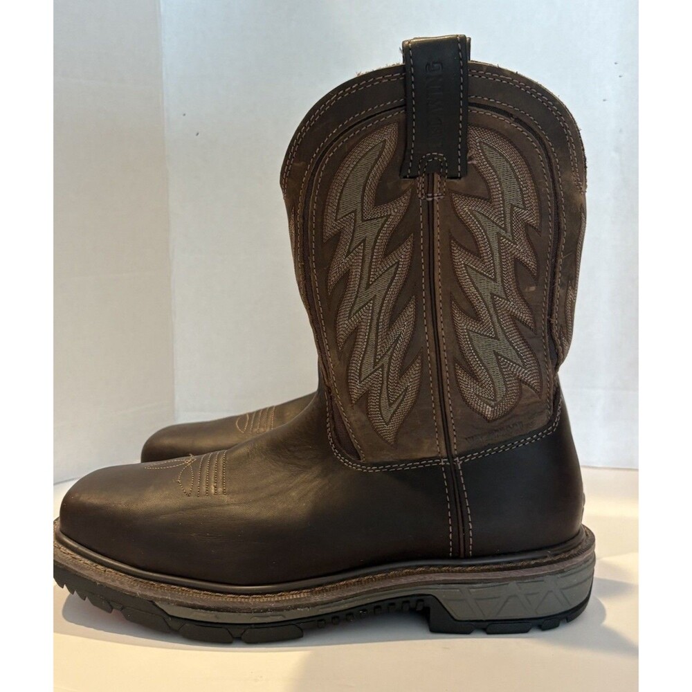 Red Wing 2227 Rio Flex Brown Leather Safety Steel Toe Mem's Boot 8.5